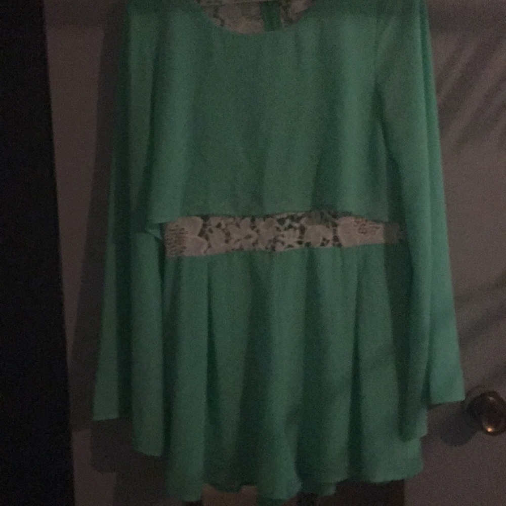 Long sleeve romper
